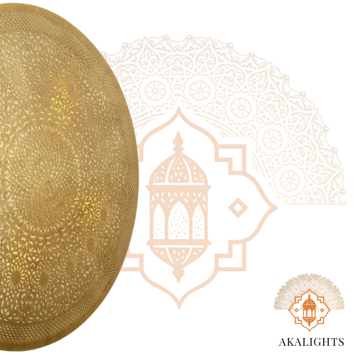 Moroccan Round Wall Sconce - Flush  Ceiling Light ML905