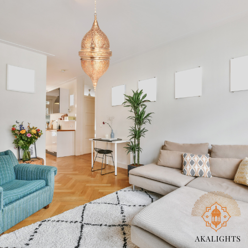 Moroccan Lantern Pendant Light - Ref KL503