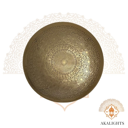 Moroccan Round Wall Sconce - Flush  Ceiling Light ML906