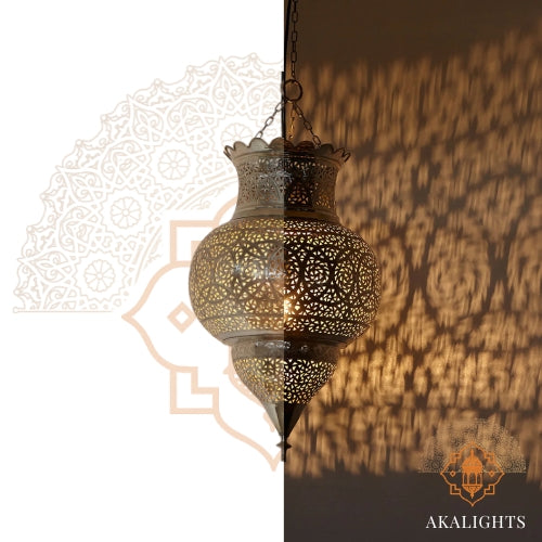 Moroccan Lantern Pendant Light - Ref KL505