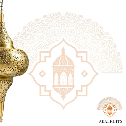 Moroccan Lantern Pendant Light - Ref KL501
