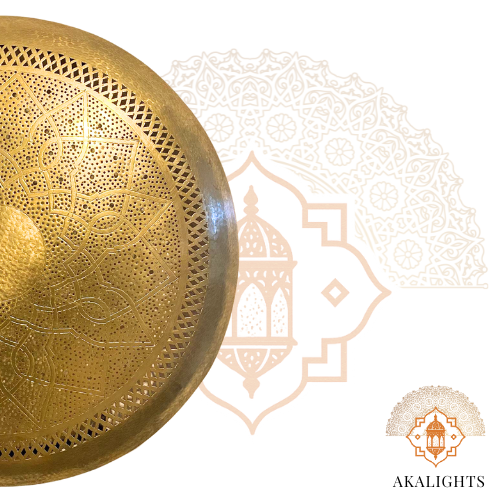Moroccan Round Wall Sconce - Flush  Ceiling Light ML904